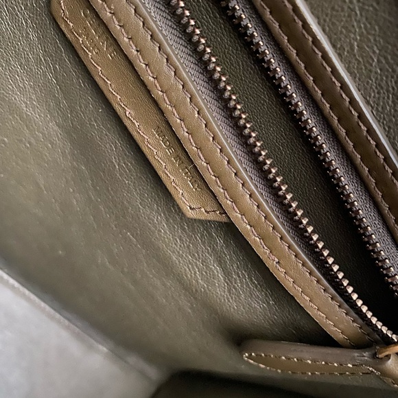 Celine mini in khaki green - Picture 5 of 9